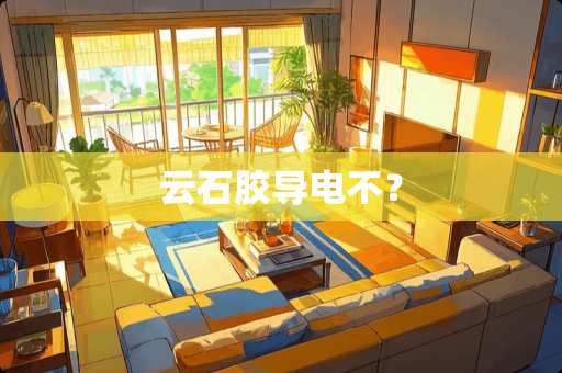 云石胶导电不？