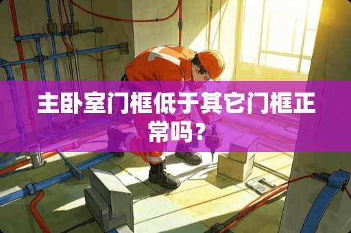 主卧室门框低于其它门框正常吗？