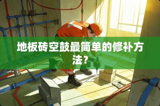 地板砖空鼓最简单的修补方法？