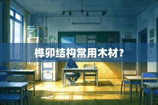 榫卯结构常用木材？
