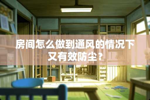房间怎么做到通风的情况下又有效防尘？