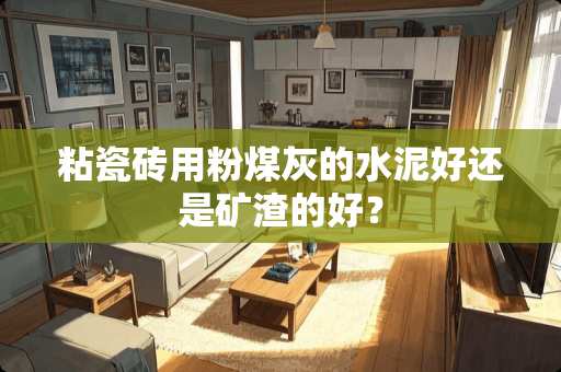 粘瓷砖用粉煤灰的水泥好还是矿渣的好？