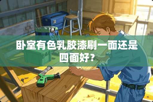 卧室有色乳胶漆刷一面还是四面好？