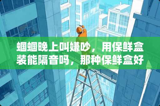 蝈蝈晚上叫嫌吵，用保鲜盒装能隔音吗，那种保鲜盒好？