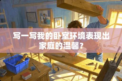 写一写我的卧室环境表现出家庭的温馨？