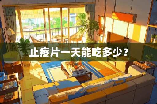 止疼片一天能吃多少？