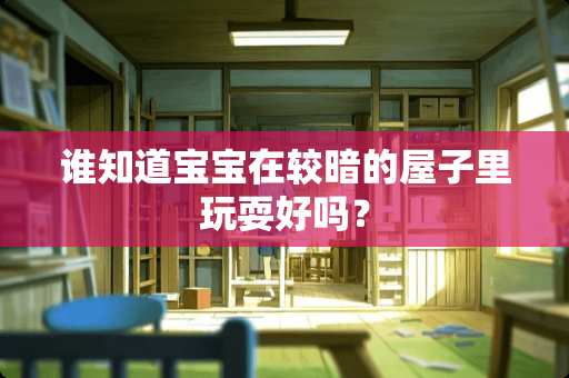 谁知道宝宝在较暗的屋子里玩耍好吗？