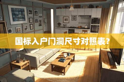 国标入户门洞尺寸对照表？