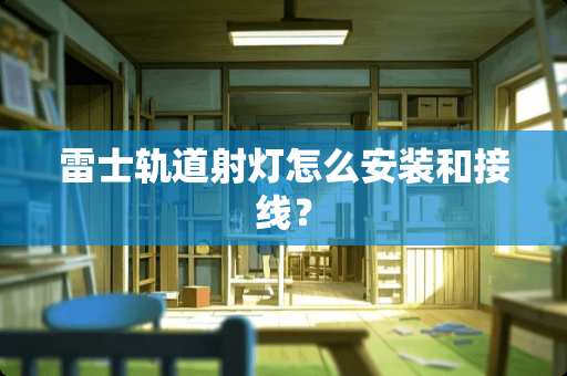 雷士轨道射灯怎么安装和接线？