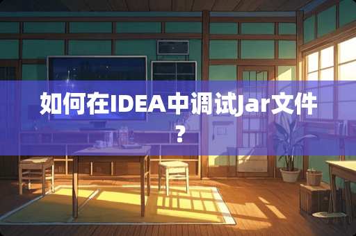 如何在IDEA中调试Jar文件？