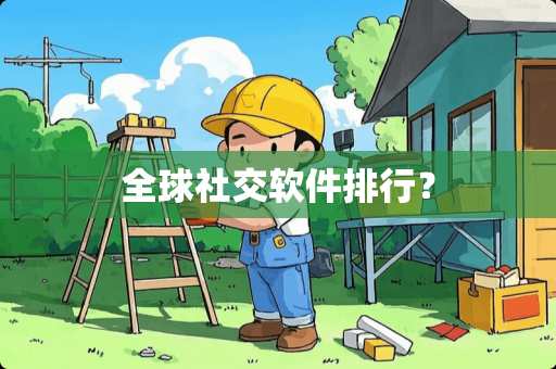 全球社交软件排行? 全球社交软件排行?