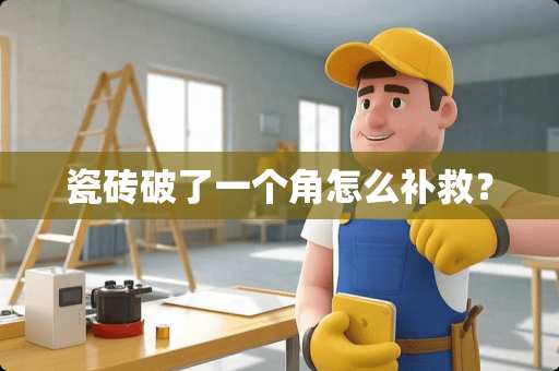 瓷砖破了一个角怎么补救？