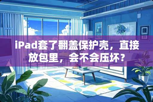 iPad套了翻盖保护壳，直接放包里，会不会压坏？
