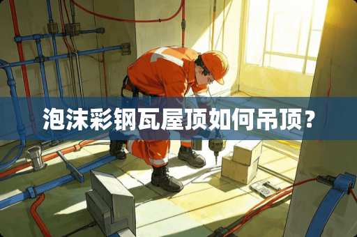 泡沫彩钢瓦屋顶如何吊顶？