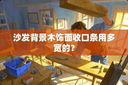 沙发背景木饰面收口条用多宽的？