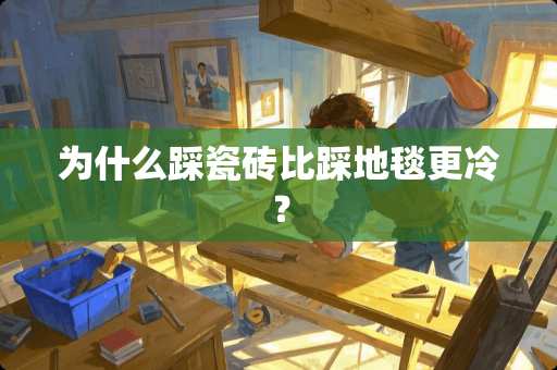为什么踩瓷砖比踩地毯更冷？