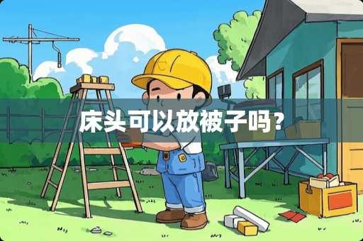 床头可以放被子吗？