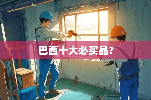 巴西十大必买品？