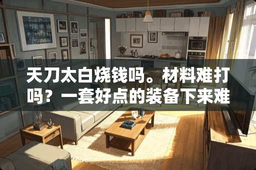天刀太白烧钱吗。材料难打吗?一套好点的装备下来难不难? 天刀太白烧钱吗。材料难打吗?一套好点的装备下来难不难?