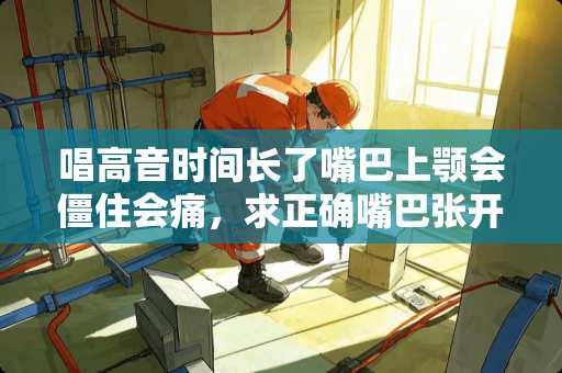 唱高音时间长了嘴巴上颚会僵住会痛，求正确嘴巴张开的方法？