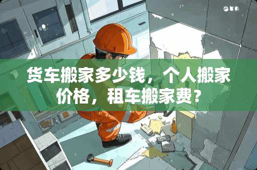 货车搬家多少钱，个人搬家价格，租车搬家费？