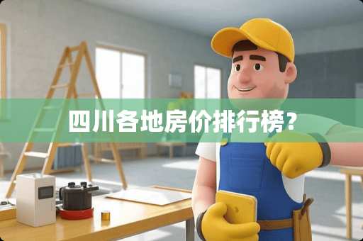 四川各地房价排行榜？