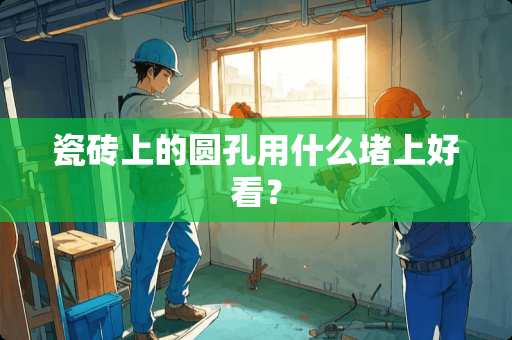 瓷砖上的圆孔用什么堵上好看？