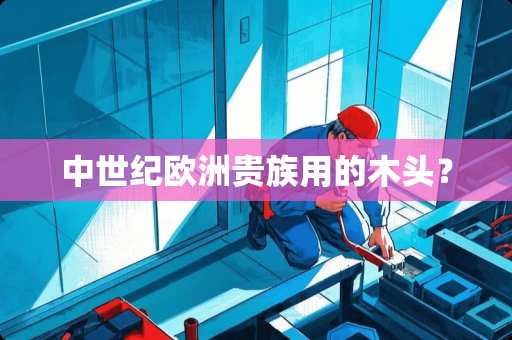 中世纪欧洲贵族用的木头？