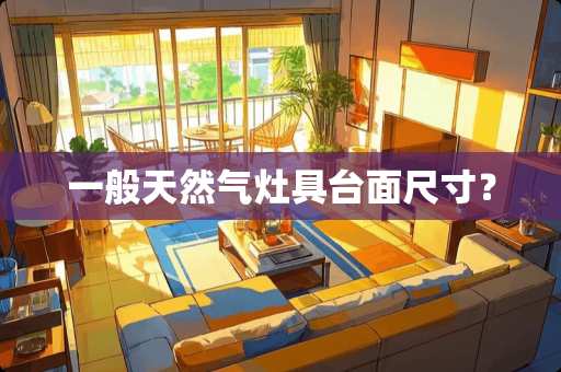一般天然气灶具台面尺寸？