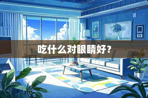 吃什么对眼睛好？