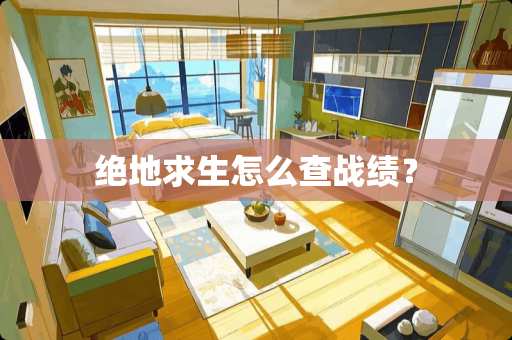 绝地求生怎么查战绩？