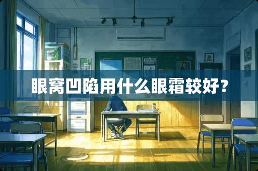 眼窝凹陷用什么眼霜较好？