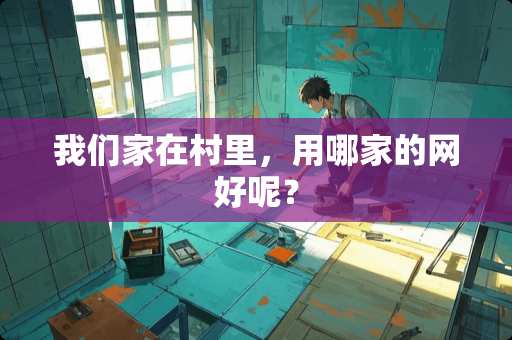 我们家在村里，用哪家的网好呢？
