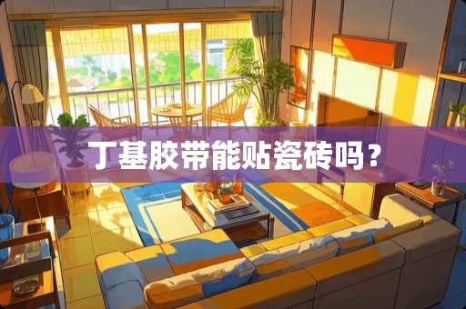 丁基胶带能贴瓷砖吗？