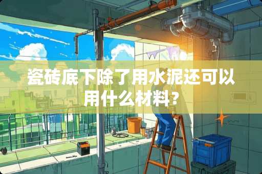 瓷砖底下除了用水泥还可以用什么材料？