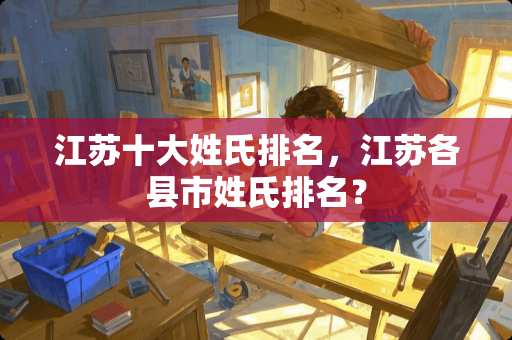 江苏十大姓氏排名，江苏各县市姓氏排名？