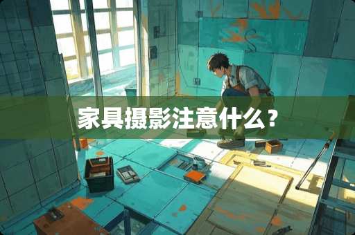 家具摄影注意什么？