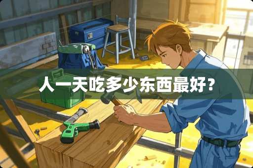 人一天吃多少东西最好？