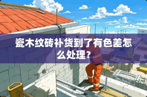 瓷木纹砖补货到了有色差怎么处理？