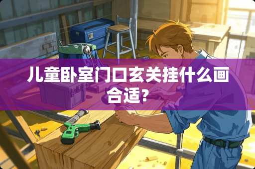 儿童卧室门口玄关挂什么画合适？