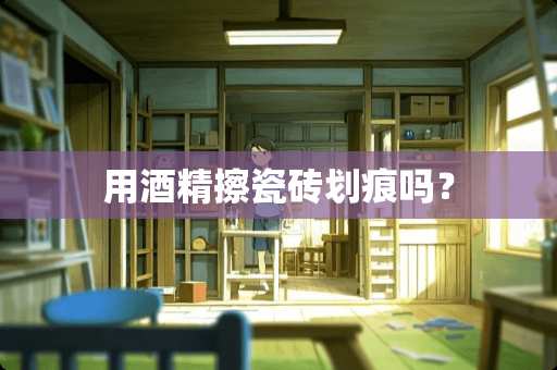 用酒精擦瓷砖划痕吗？