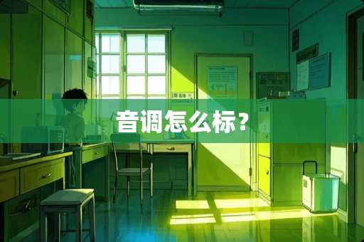 音调怎么标？