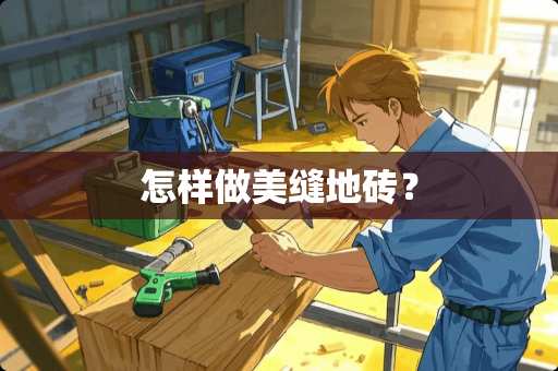 怎样做美缝地砖？