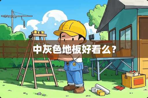 中灰色地板好看么？