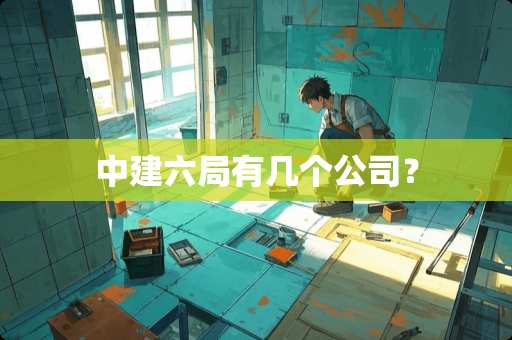中建六局有几个公司？