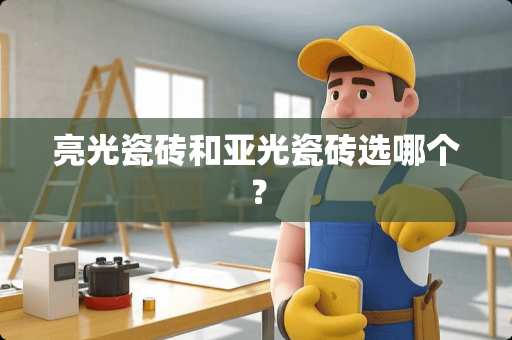 亮光瓷砖和亚光瓷砖选哪个？