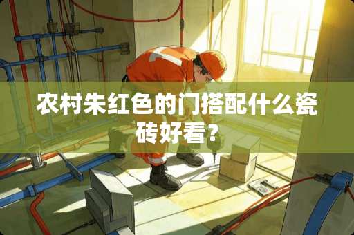 农村朱红色的门搭配什么瓷砖好看？