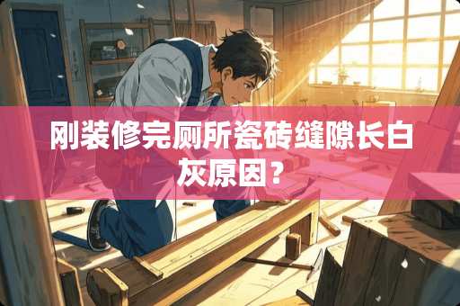 刚装修完厕所瓷砖缝隙长白灰原因？