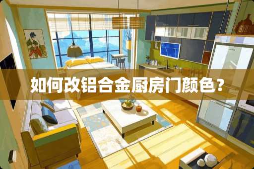 如何改铝合金厨房门颜色？