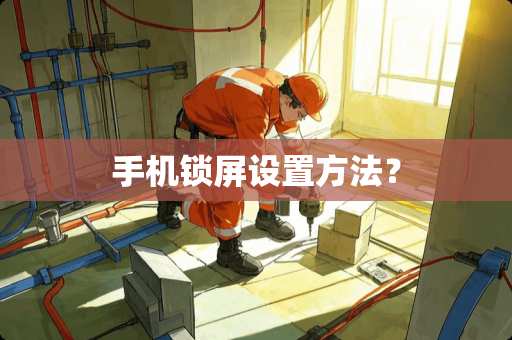 手机锁屏设置方法？